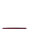 Luna, burgundy suede belt
