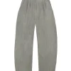 Lupe, sky blue striped linen pants