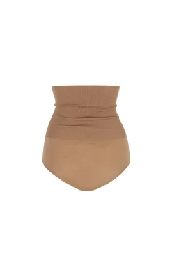 Maris, high brief in cocoa cashmere