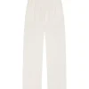 Marlo, ecru linen pants