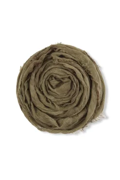Mat, fade khaki green foulard