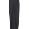 Mira, graphite wrap skirt