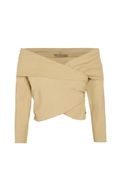 Mite, beige top