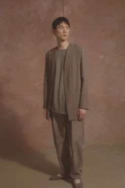 Mite, cocoa oversized jacket