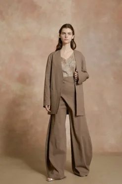 Mite, cocoa wrap pants