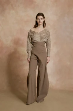 Mite, graphite wrap pants