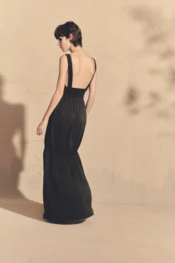 Morgana, smoke gray dress
