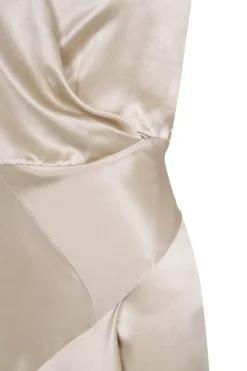Nailah, champagne dress
