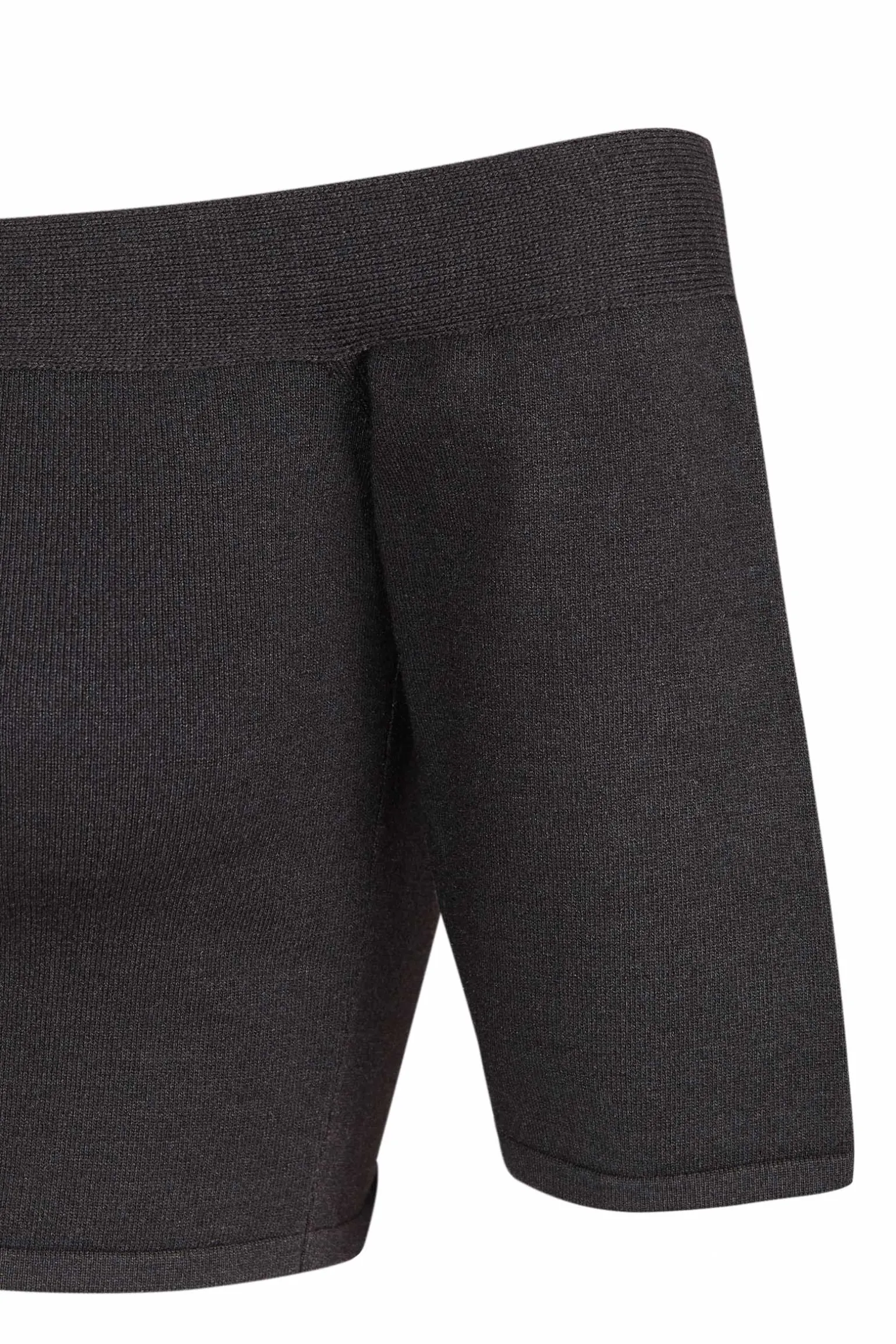 Naim, blueberry knit crop top