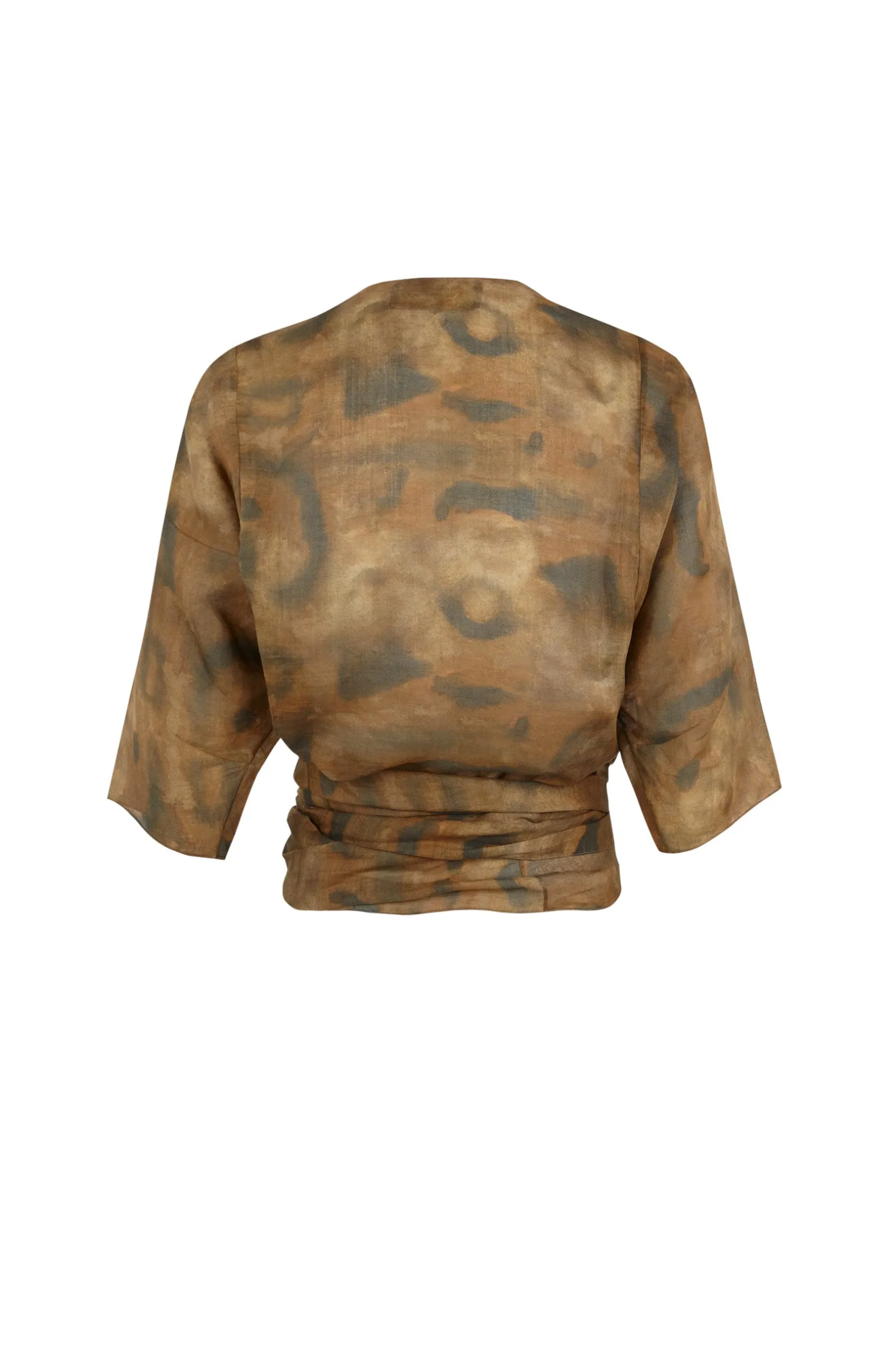 Nala, taiyo print ramie top