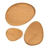 Oeuf, chestnut wood trays
