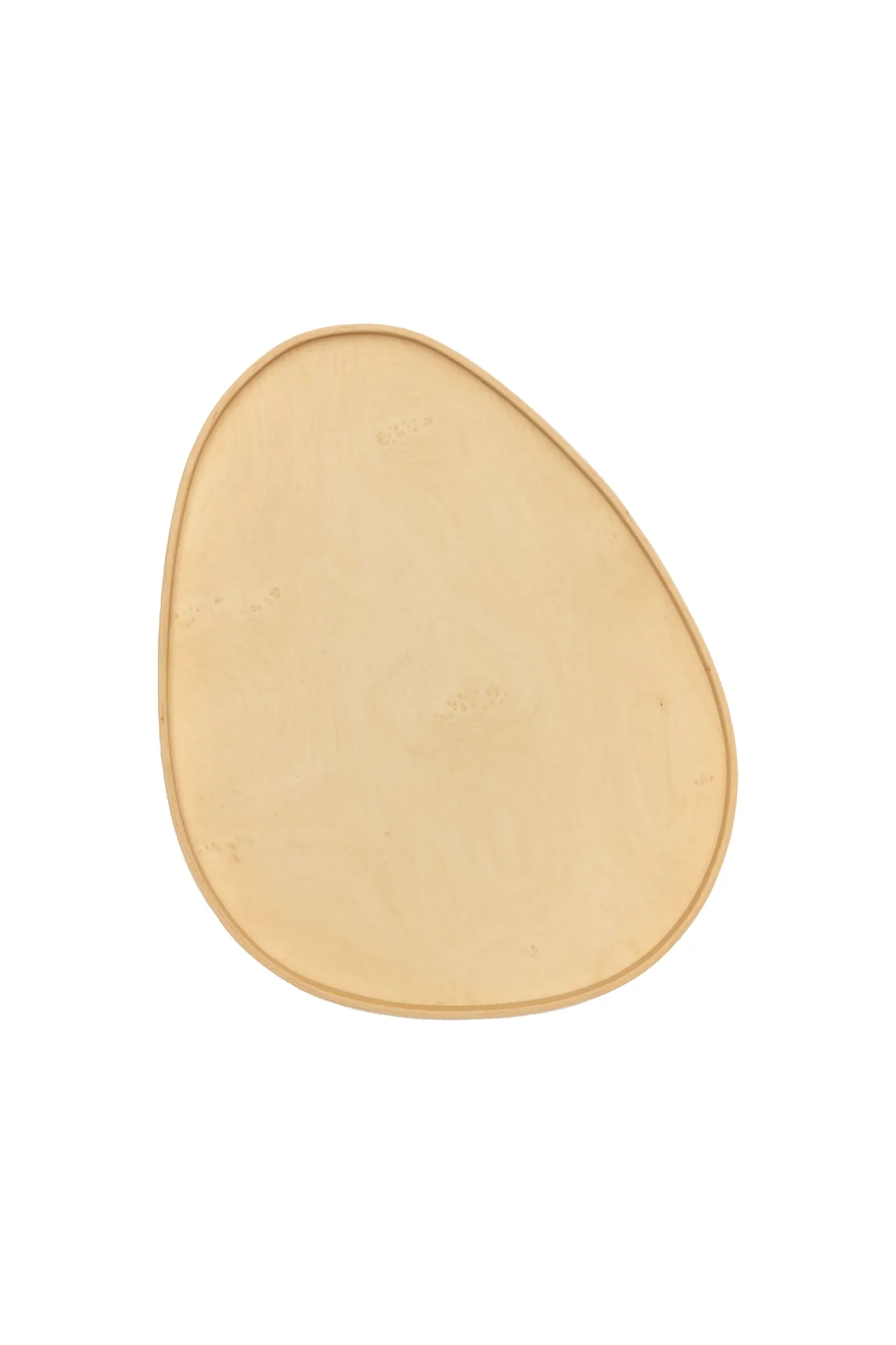 Oeuf, trays in orange wood