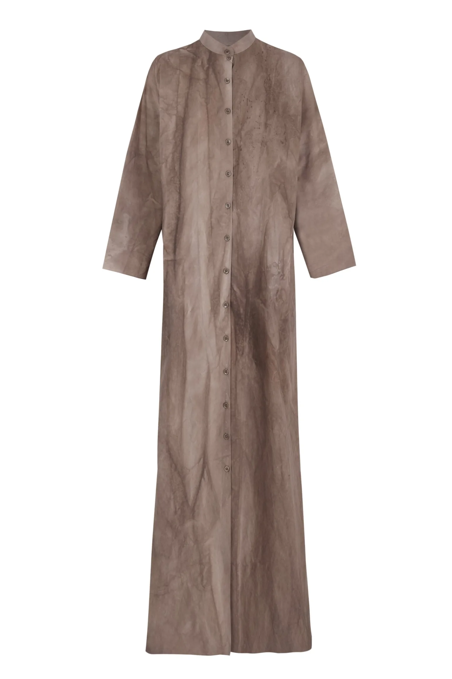 Ono, vestido camisero cacao maltinto
