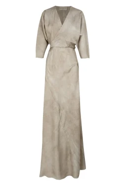 Opalo, fade nacar wrap dress