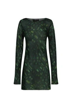 Paris, printed silk top