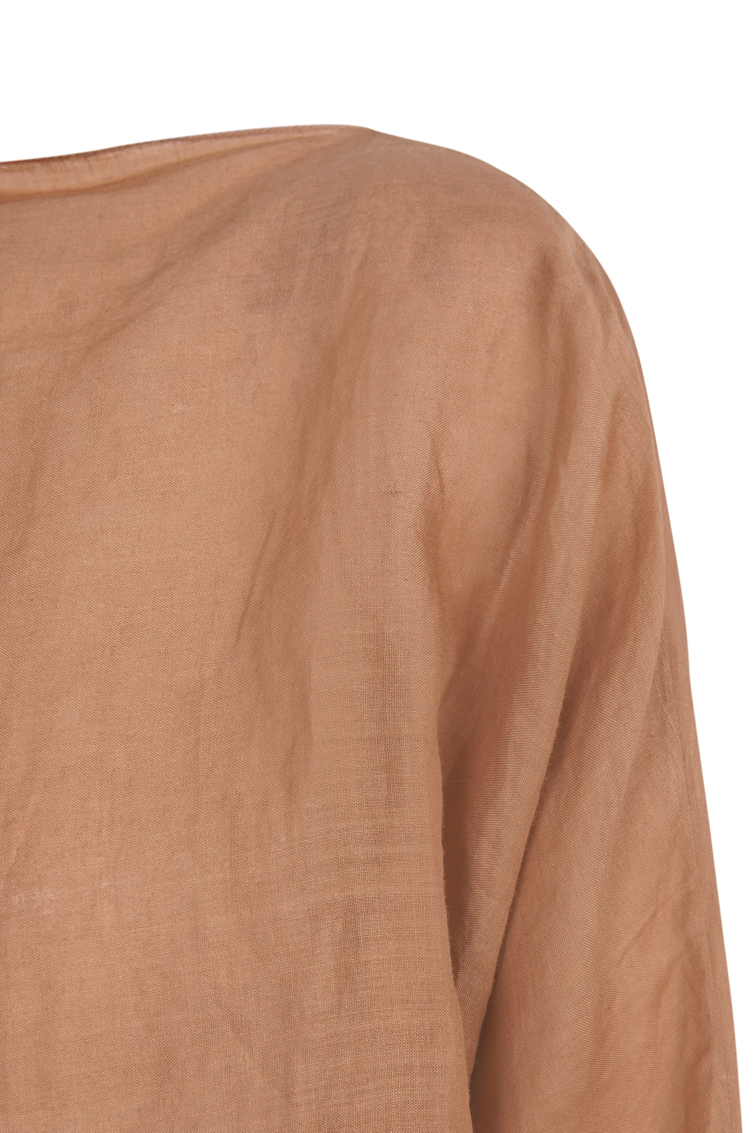 Pune, terracotta ramie top