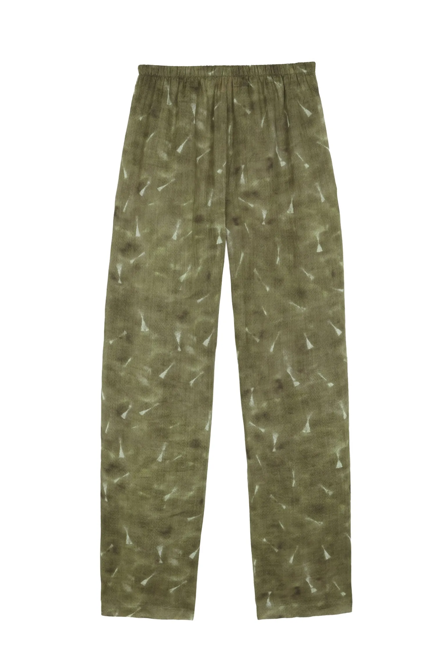 Rami, pua print ramie pants