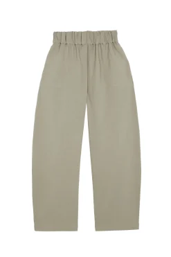 Rocco, gray linen and virgin wool pants