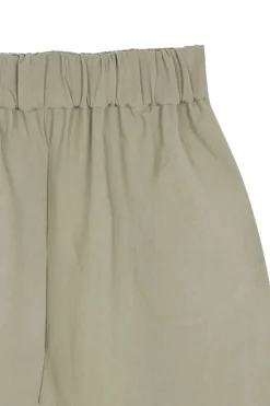 Rocco, gray linen and virgin wool pants