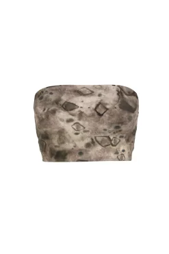 Ryo, elmas print bikini bandeau