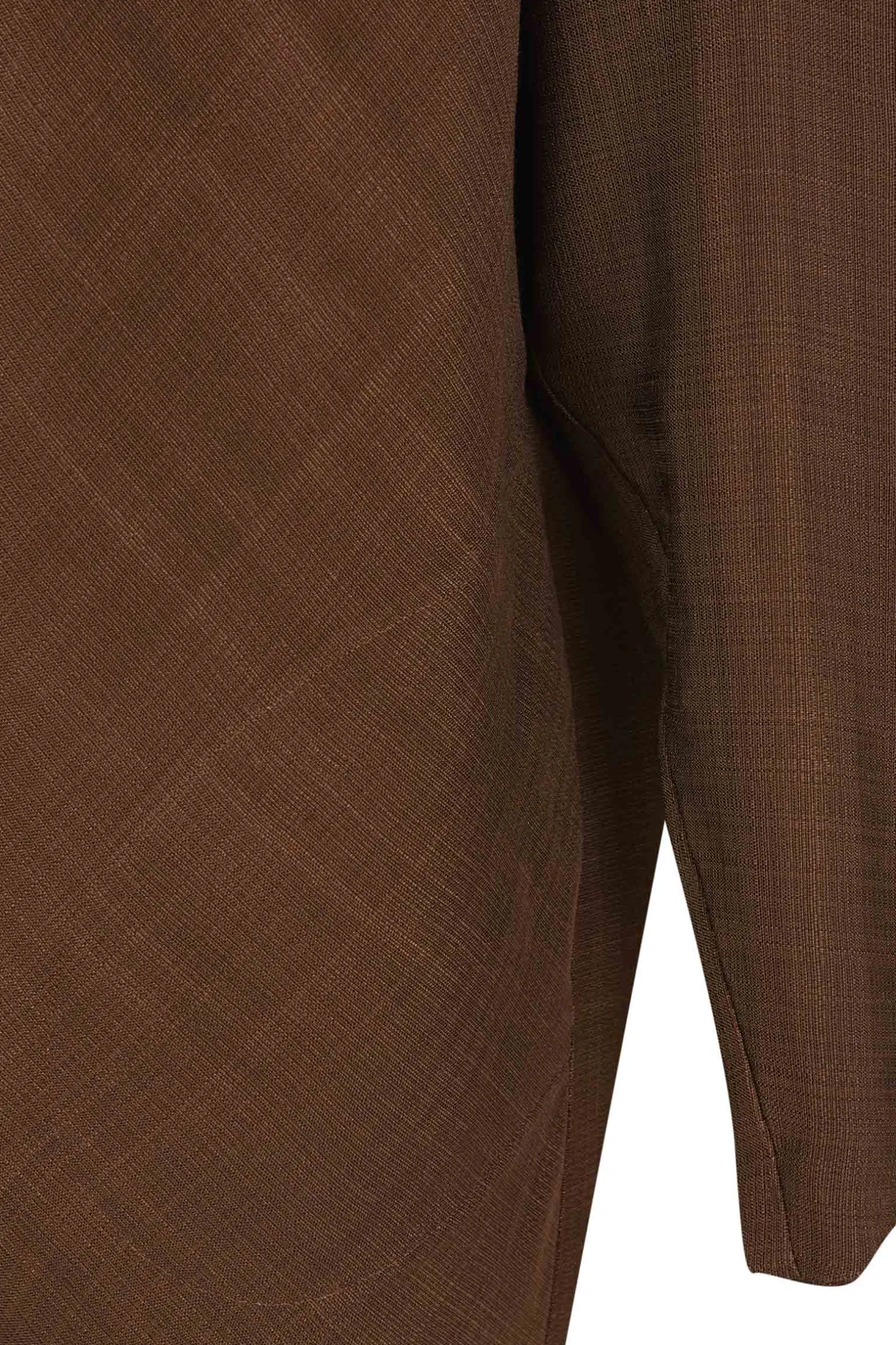 Saga, long cinnamon jacket