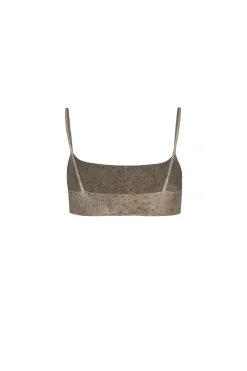 Salma, dejavu print bikini top