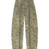 Salma, herba print silk pants