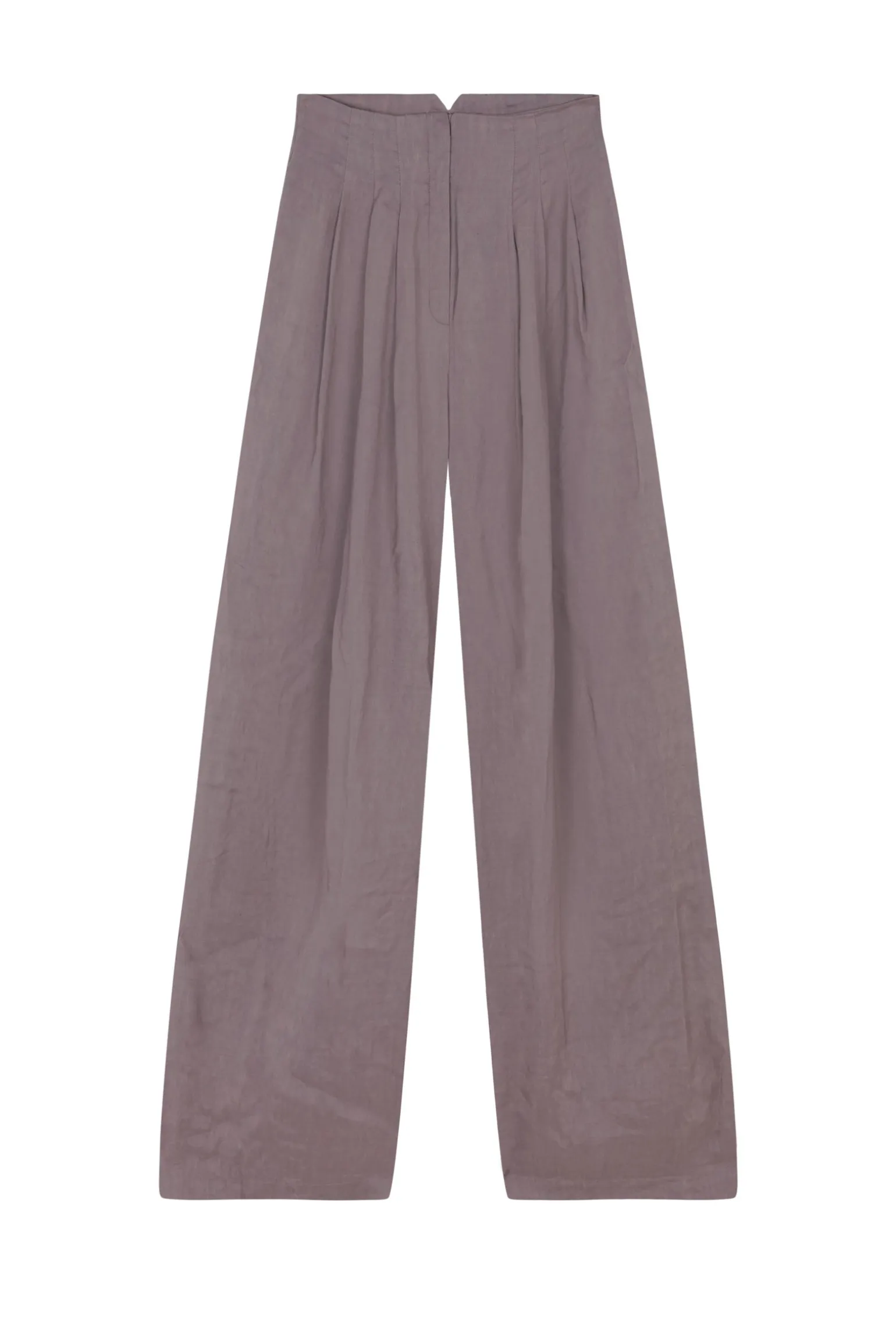 She, lavender pants