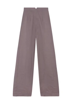 She, lavender pants