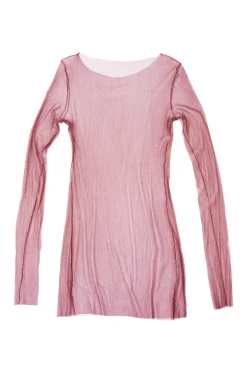 t de tul, tulle top bordeaux bs