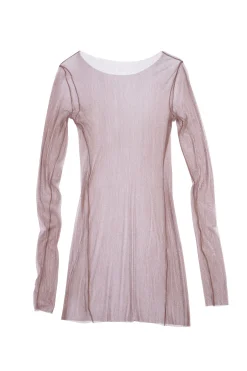 t de tul, tulle top buffle