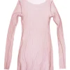 t de tul, tulle top corail