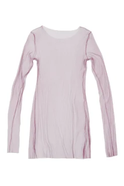 t de tul, tulle top lavender
