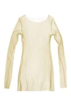 t de tul, tulle top limonade