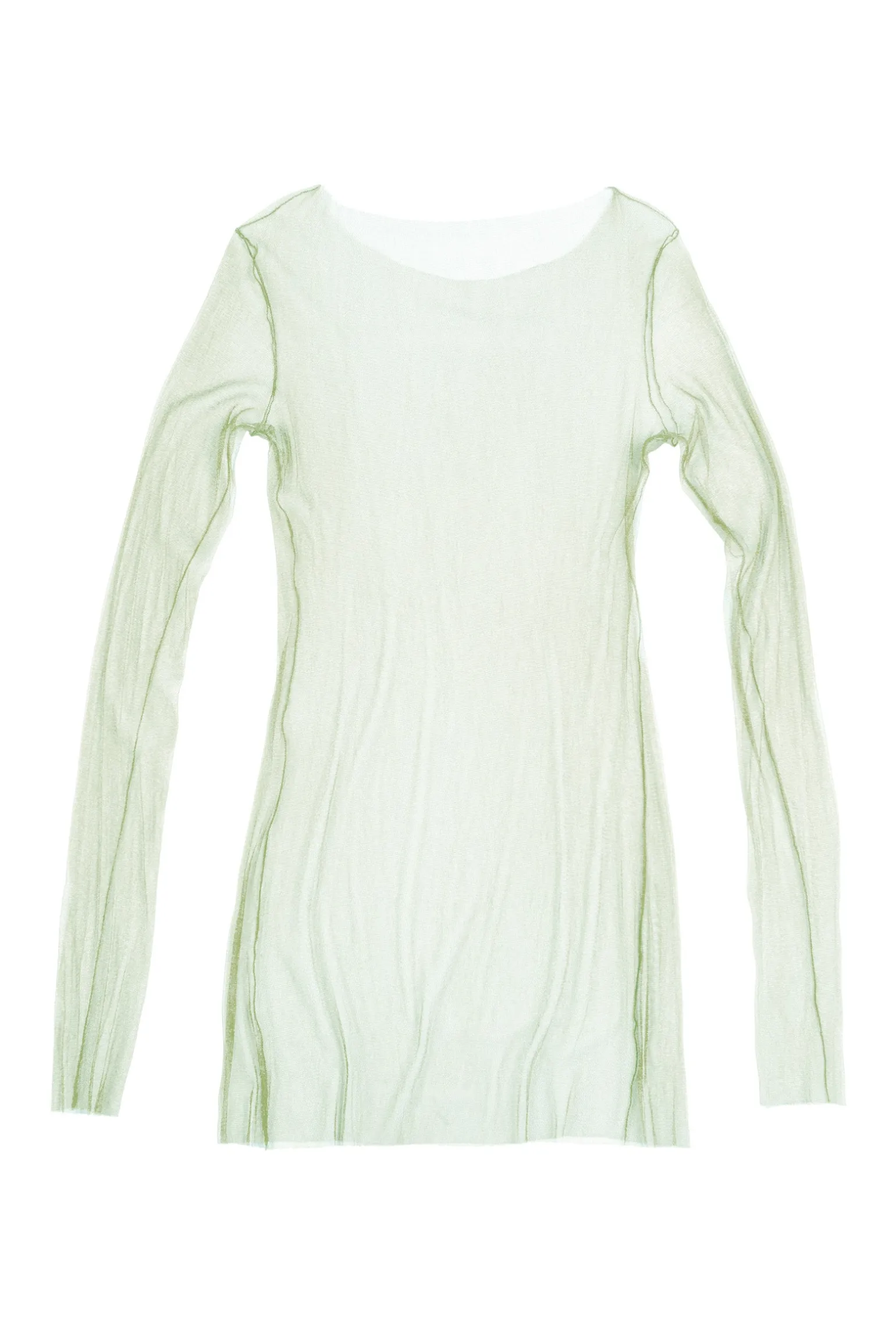 t de tul, tulle top vert paradis