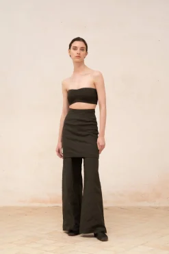 Turmalina, graphite pants