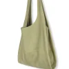 U XL, green suede bag