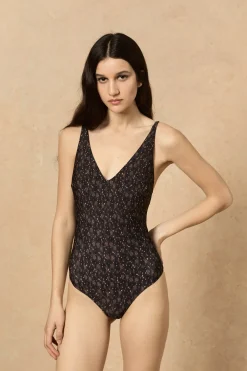 Umi, hedy print swimsuit