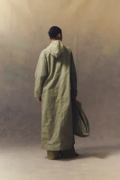 Wax, XL bag in eucalyptus green waxed cotton