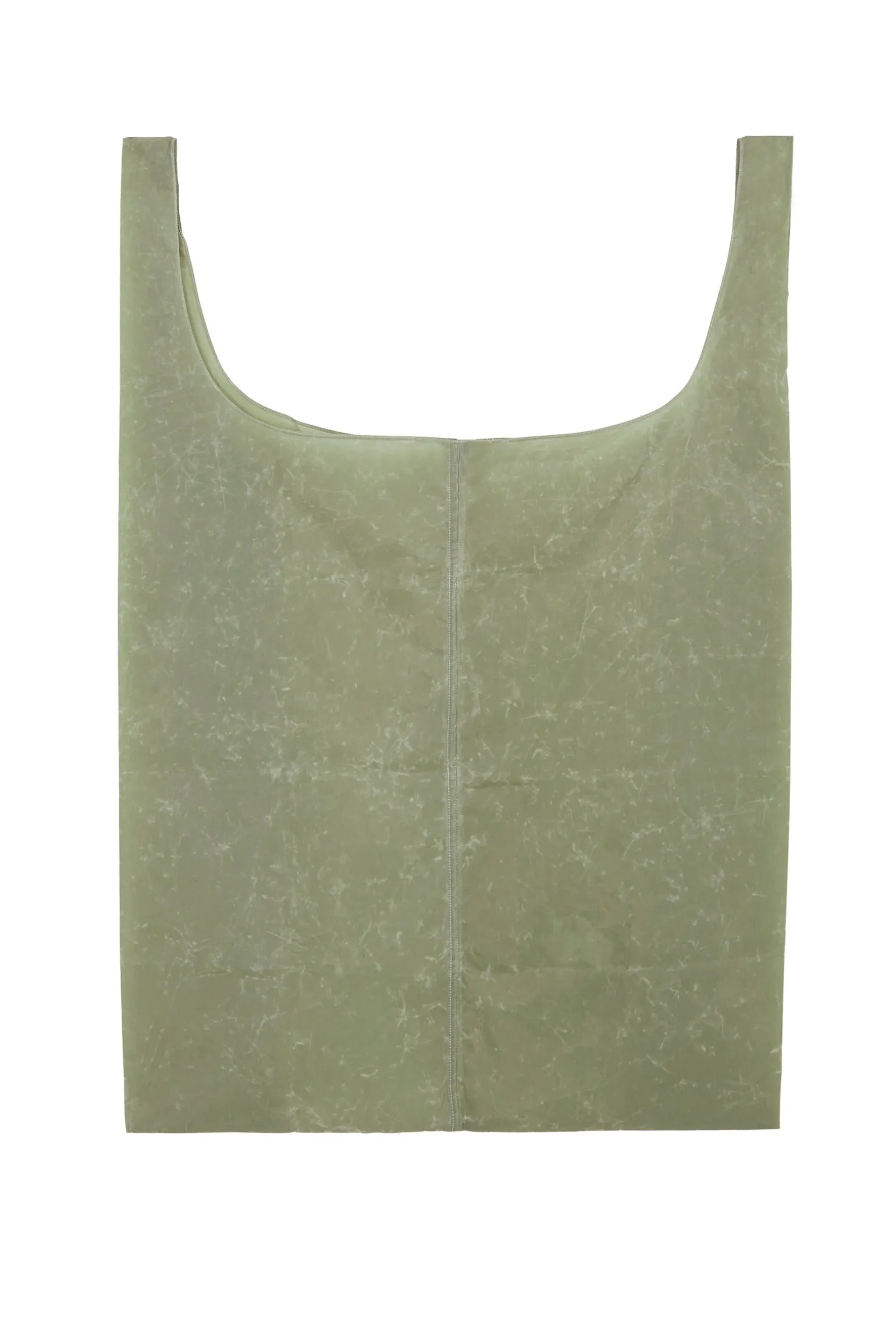 Wax, XL bag in eucalyptus green waxed cotton