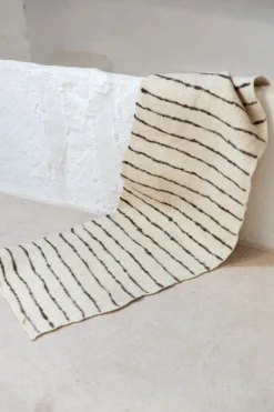 Wool table runner
