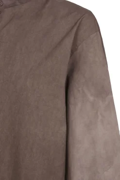 Yoko, fade cocoa poplin shirt